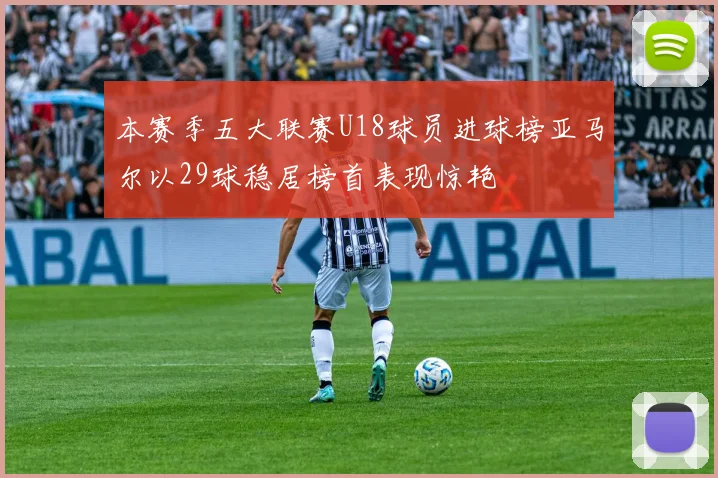 本赛季五大联赛U18球员进球榜亚马尔以29球稳居榜首表现惊艳